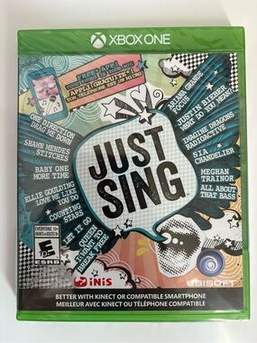 Just Sing - Ubisoft  Xbox one New Sealed